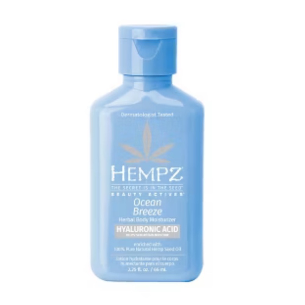 HEMPZ Ocean Breeze Herbal Body Moisturizer With Hyaluronic Acid Mini 2.25 oz NIP